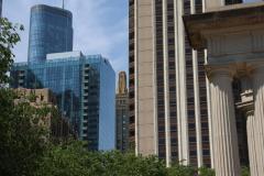 City of Chicago as seen from Millenium park